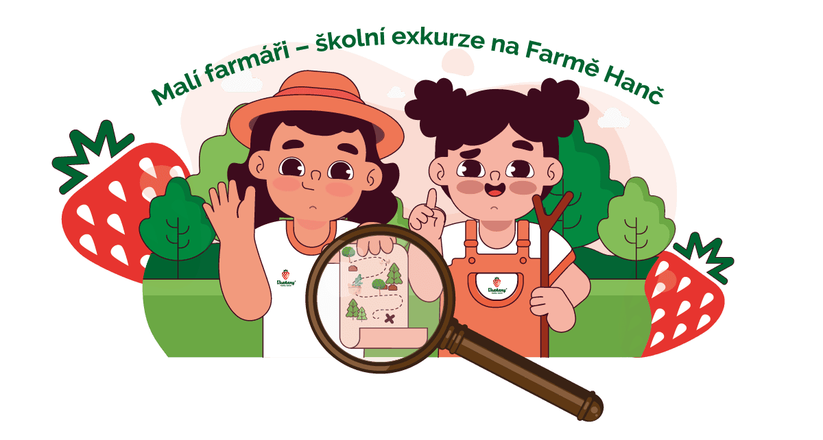 Malí farmáři - školní exkurze na Farmě Hanč